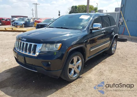 2011 Jeep Grand Cherokee Overland из США, поврежденный, VIN 1J4RR6GT0BC696211